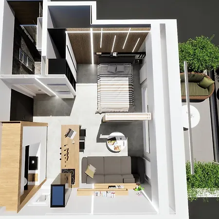Appartement Absolute Suites, Sky View Smart *